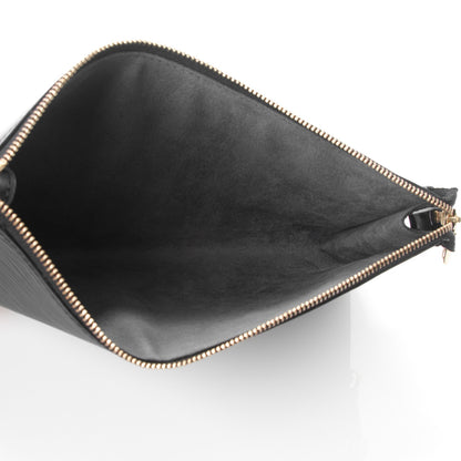 Louis Vuitton Epi Pochette Accessories 24 Black 5 of 7