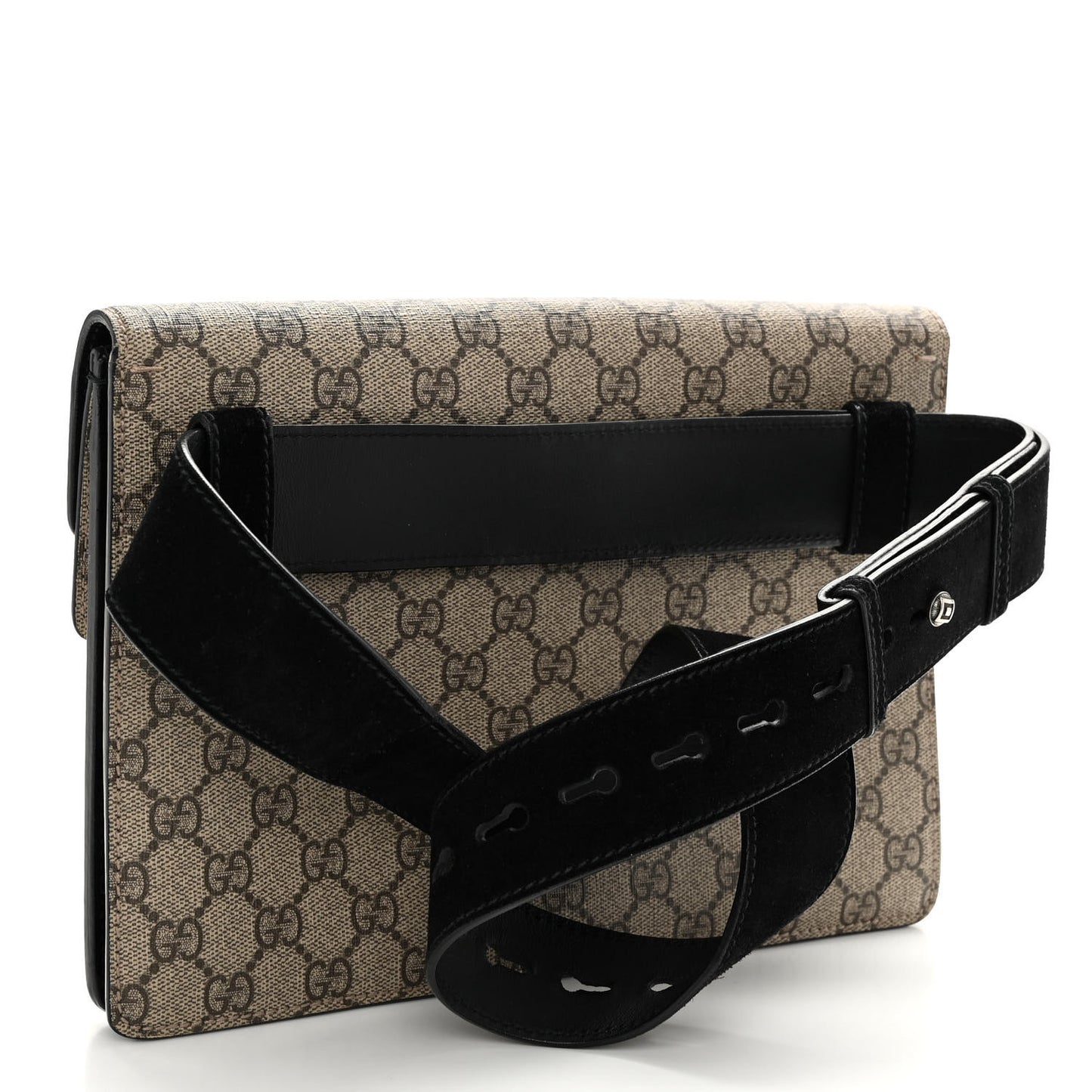 GG Supreme Monogram Dionysus Belt Bag Black