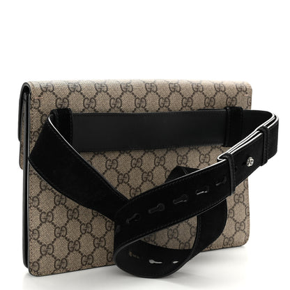 Gucci GG Supreme Monogram Dionysus Belt Bag Black 3 of 9