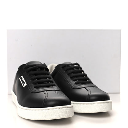 Chanel Calfskin Womens Sneakers 38 Black 10 of 10