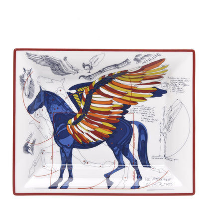 Hermes Porcelain Pegase Change Tray Anis Outremer 1 of 6