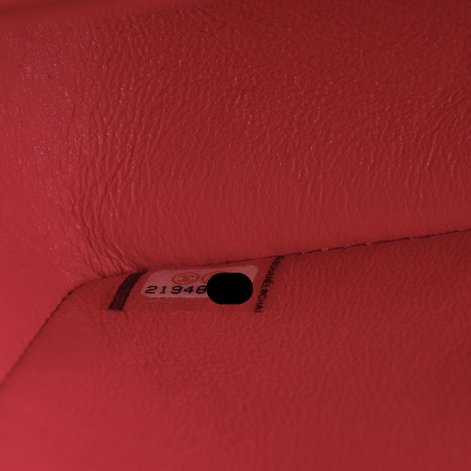 Chanel Lambskin Quilted Mini Rectangular Flap Dark Pink 6 of 7