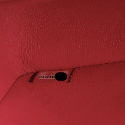 Chanel Lambskin Quilted Mini Rectangular Flap Dark Pink 6 of 7