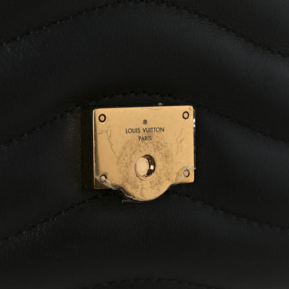Louis Vuitton Calfskin LV New Wave Chain Bag Black 7 of 11