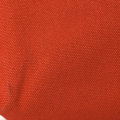 Hermes Canvas Jimetou PM Orange Feu Gris Ponce 11 of 12