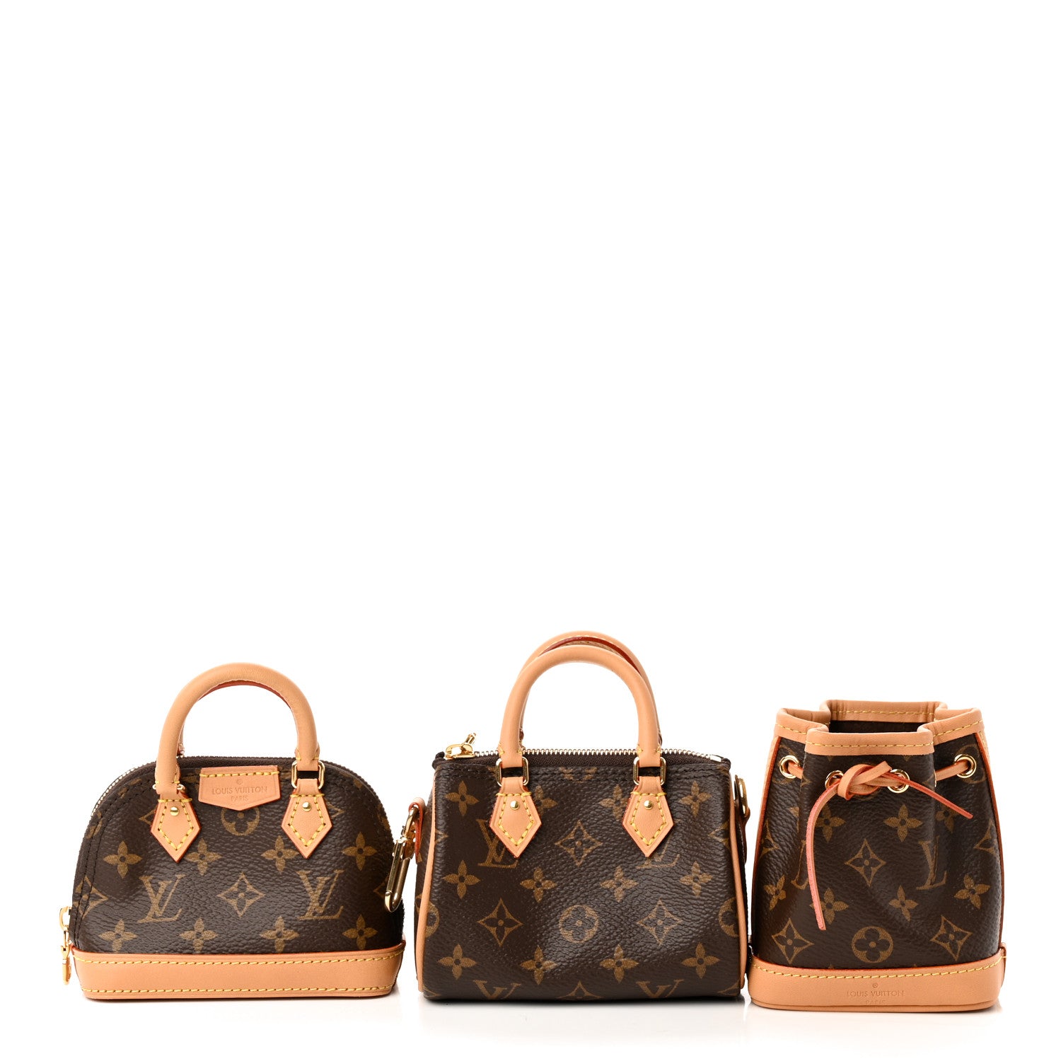 Louis Vuitton Monogram Trio Mini Icones 4 of 10