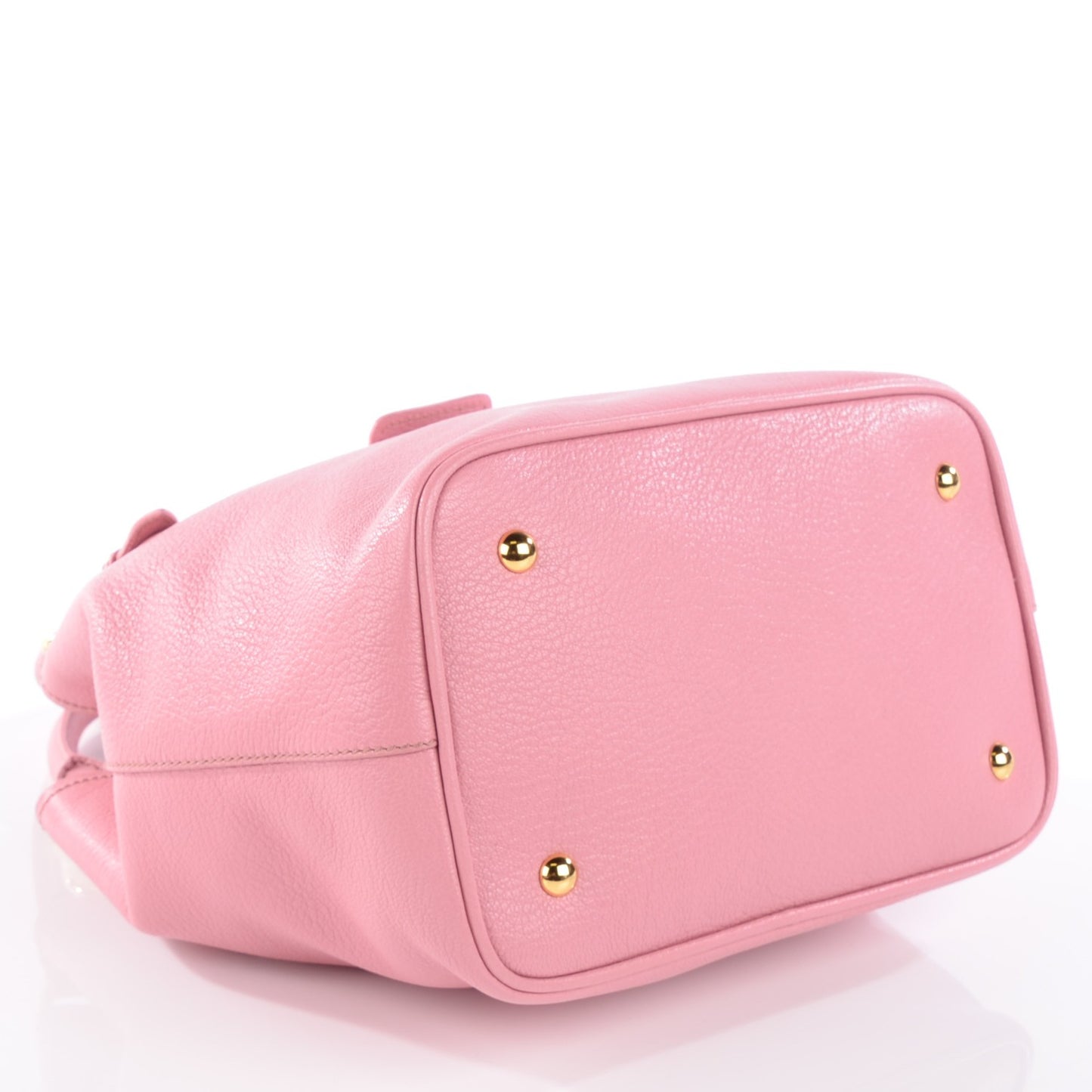 Goatskin Madras Shopping Tote Rosa