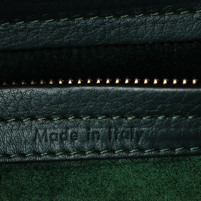 Celine Supple Calfskin Medium Phantom Luggage Bottle Green 8 of 9