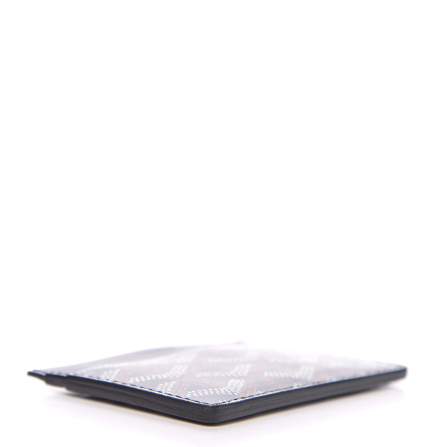 Goyardine Saint Sulpice Card Holder Black