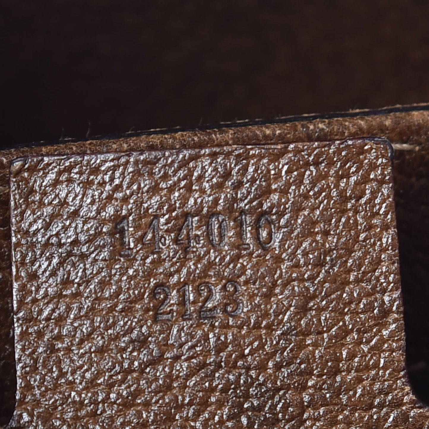 Monogram Studded Pelham Runway Flap Bag Brown