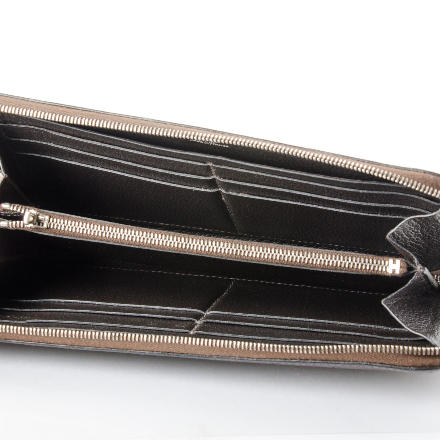 Ostrich Azap Wallet Chocolate