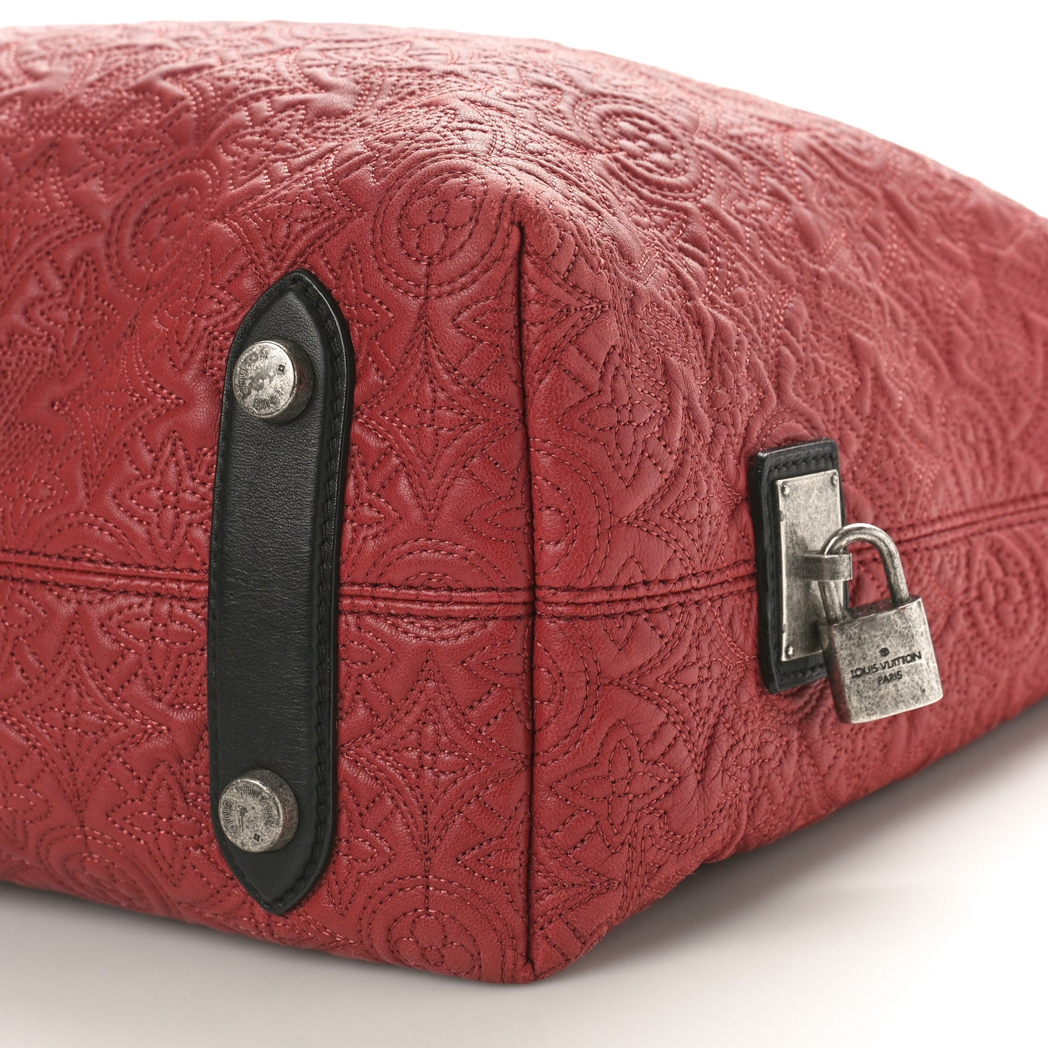 Louis Vuitton Monogram Lambskin Antheia Hobo PM Framboise 9 of 9