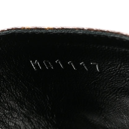 Louis Vuitton Metallic Calfskin Monogram Logo Sunbath Slide Sandals 40 9 of 9