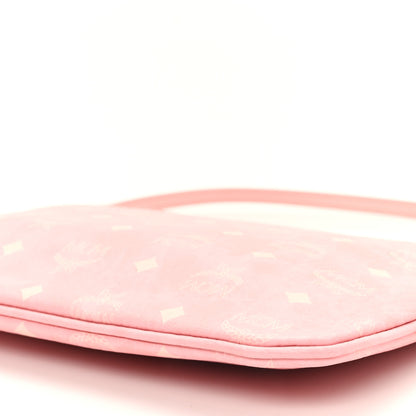MCM Viseto Stark Wristlet Pouch Blossom Pink 9 of 10