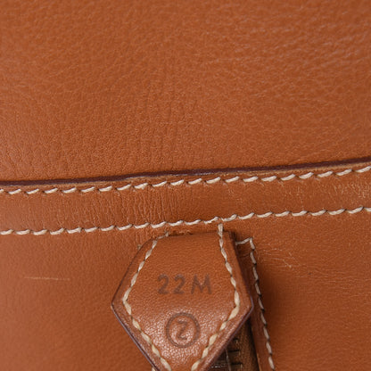 Hermes Veau Butler Plume 32 Gold 7 of 46