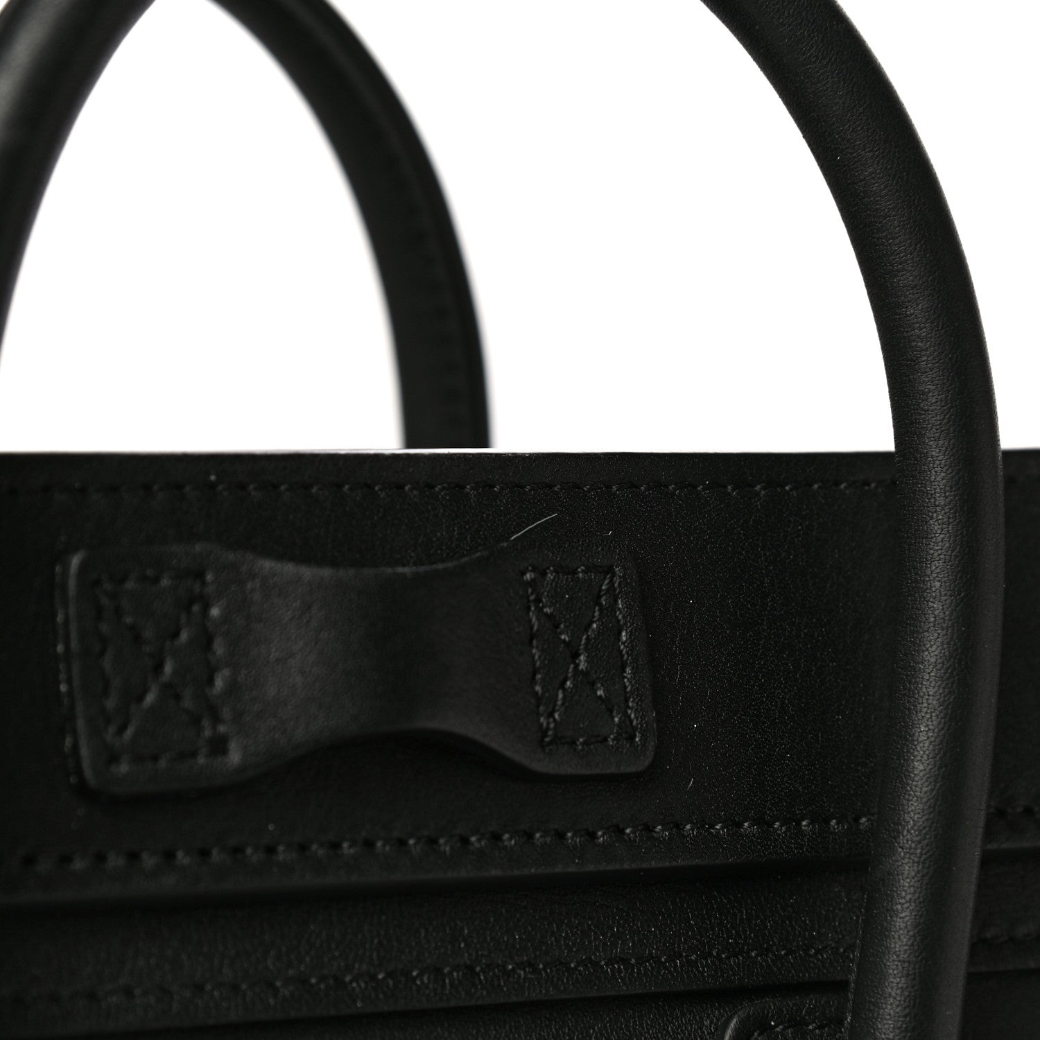 Celine Smooth Calfskin Nano Luggage Black 15 of 16