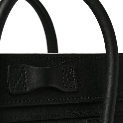 Celine Smooth Calfskin Nano Luggage Black 15 of 16
