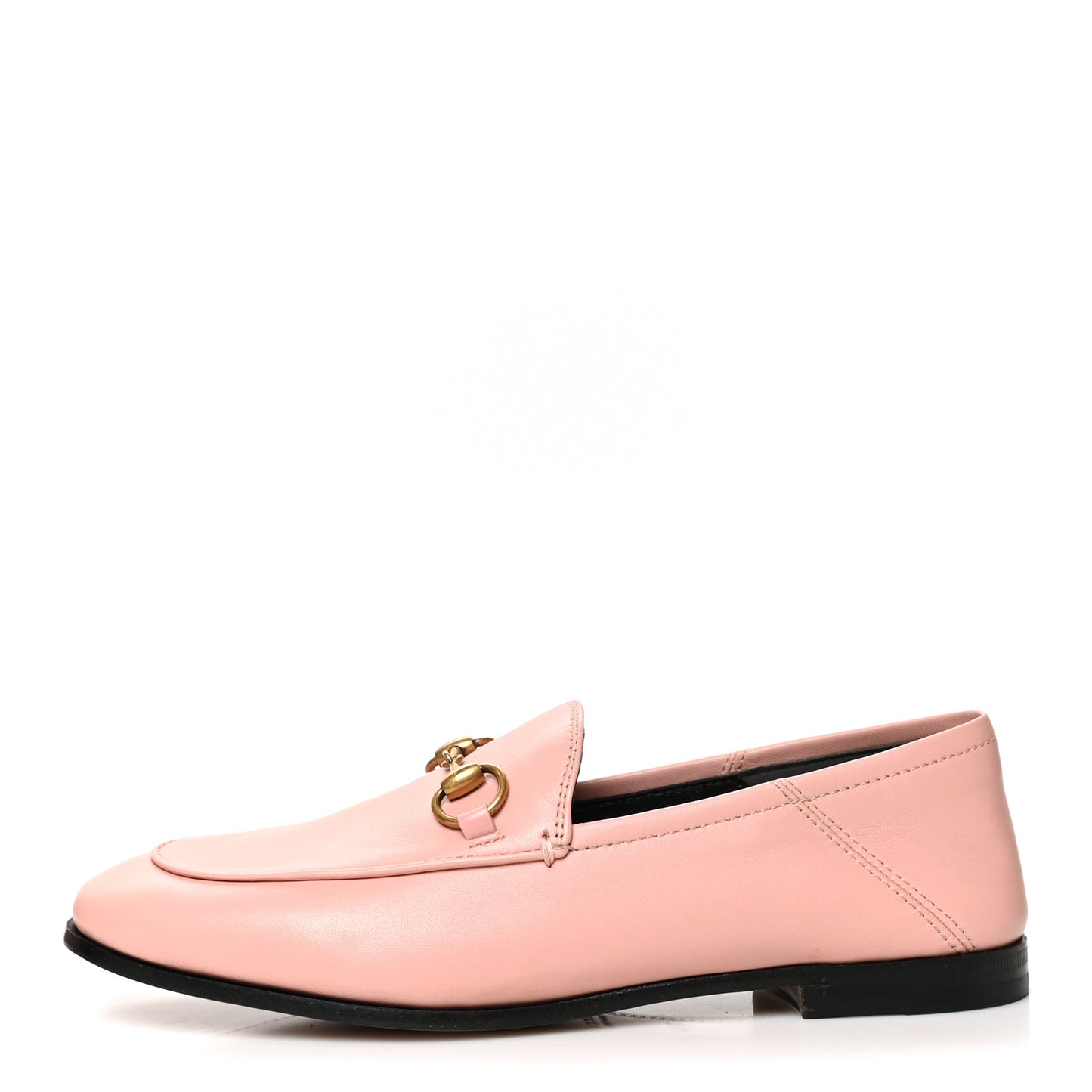 Lambskin Womens Brixton Horsebit Loafers 35.5 Perfect Pink
