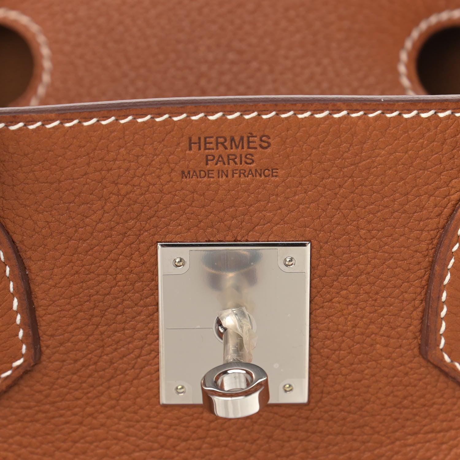 Hermes Natural Barenia Faubourg Birkin 30 Fauve 6 of 11