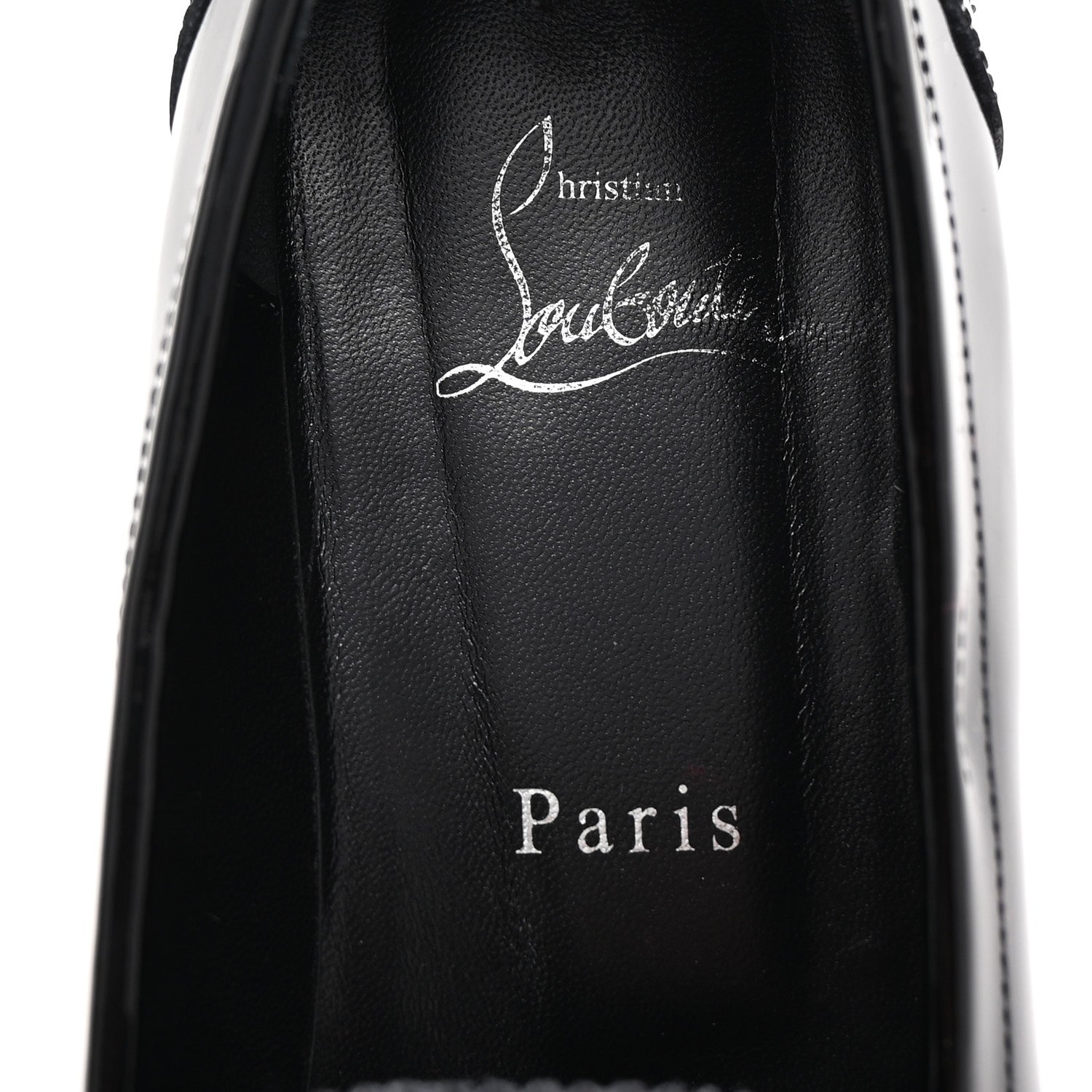 Christian Louboutin Patent Daisy Loafers 41 Black 8 of 8