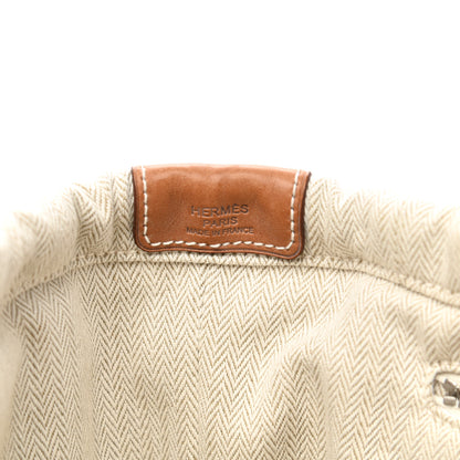 Hermes Canvas Barenia Fourbi 25 MM Pouch Naturel Fauve 6 of 10