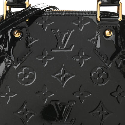 Louis Vuitton Vernis Alma BB Black 7 of 9
