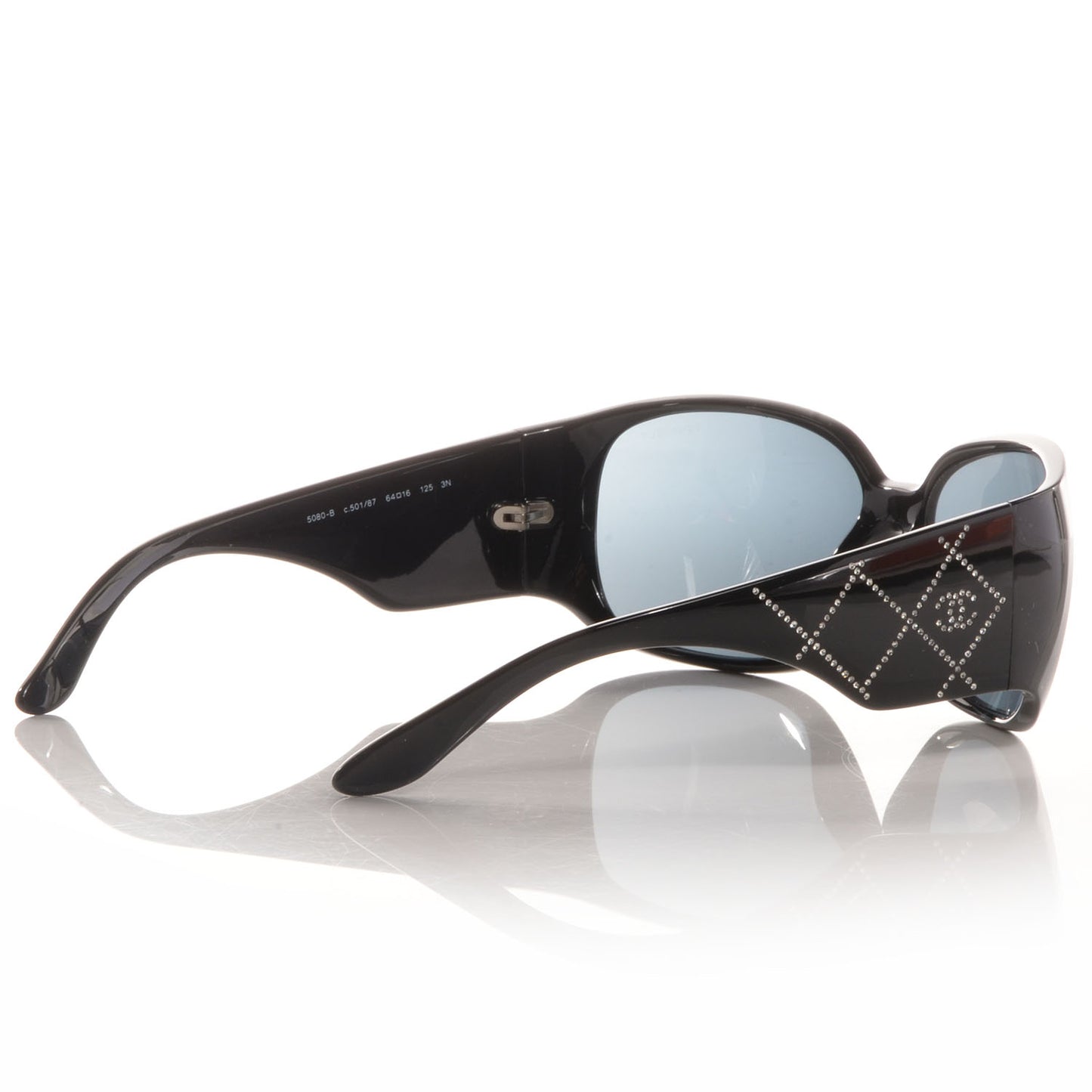 Lattice Crystal CC Sunglasses 5080-B Black