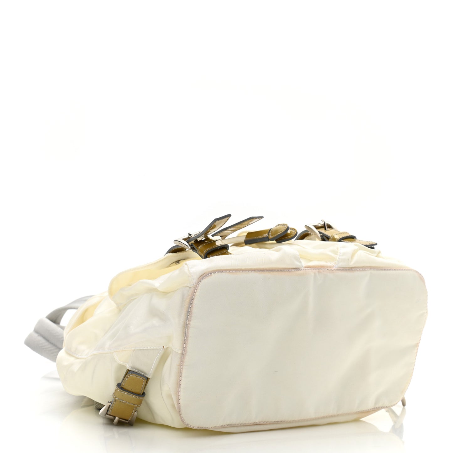 Nylon Vela Backpack White