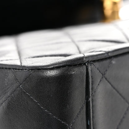 Chanel Lambskin Quilted XL Jumbo Single Flap Black 13 of 13