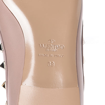Valentino Garavani Nappa Rockstud Ballerina Flats 39 Poudre 6 of 9