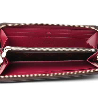 Louis Vuitton Monogram Clemence Wallet Fuchsia 5 of 7