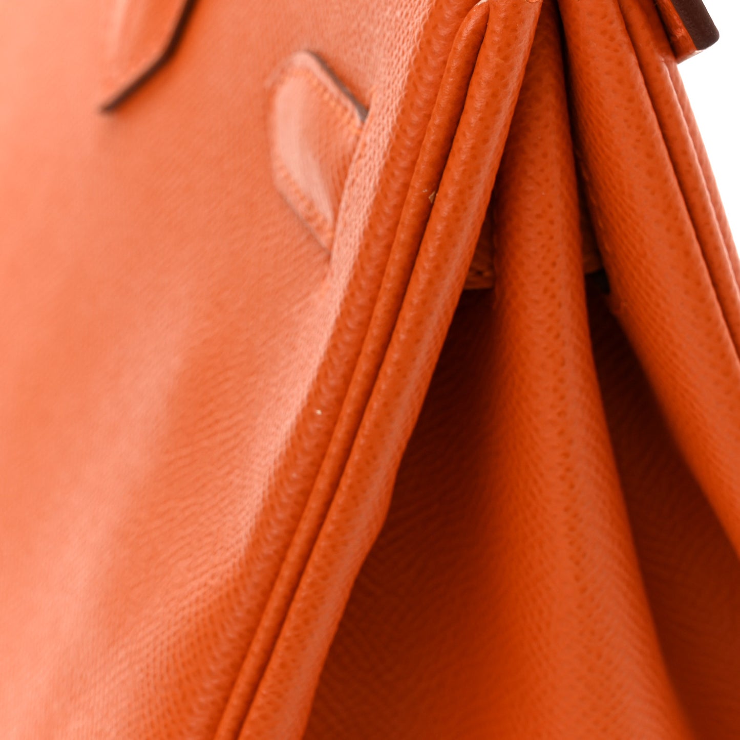 Epsom Birkin 35 Orange