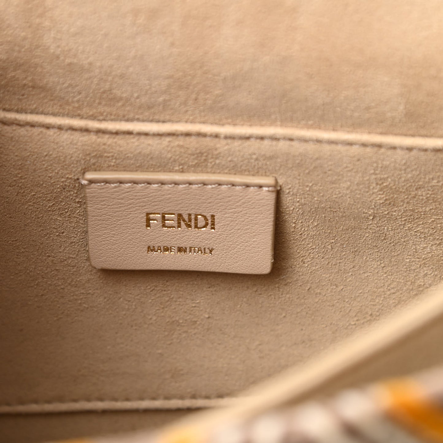 Calfskin Velvet Tappetino Kan I Shoulder Bag Multicolor