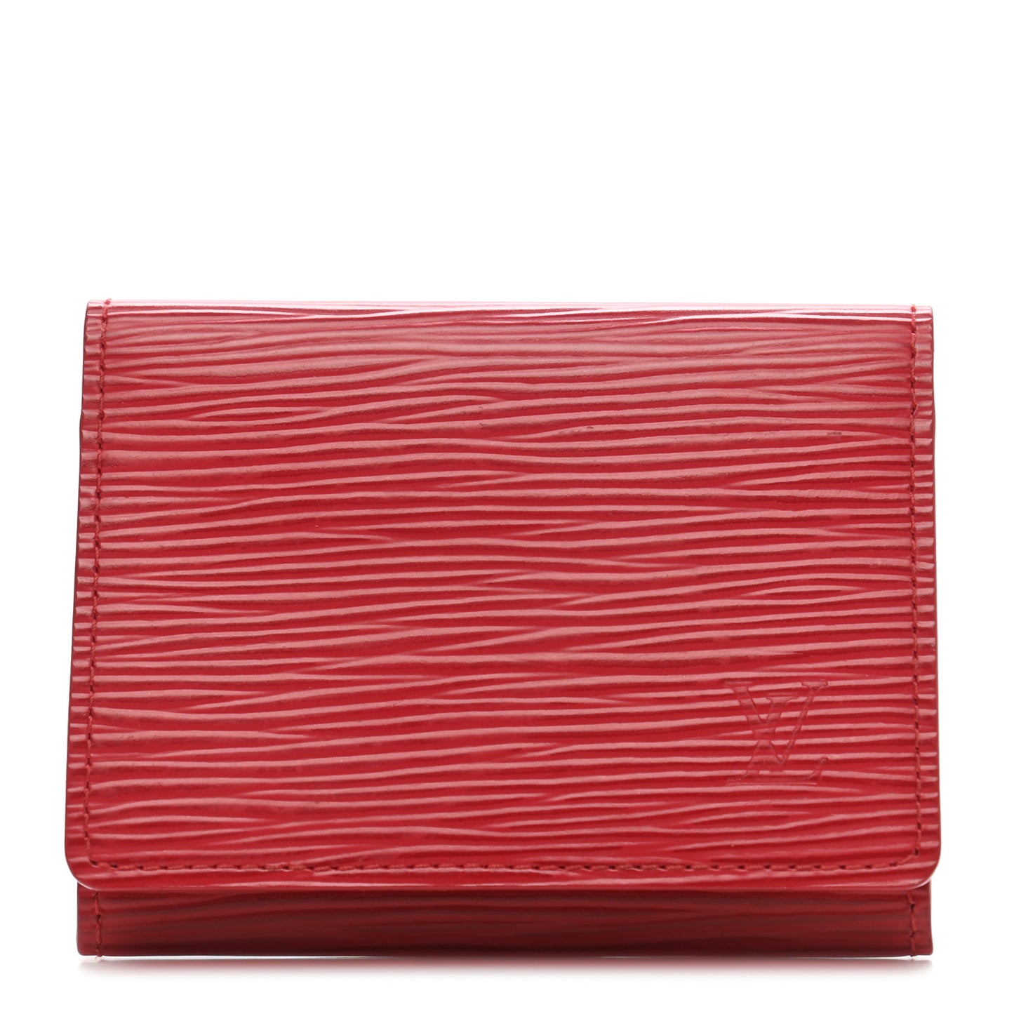 Epi Business Card Holder Red