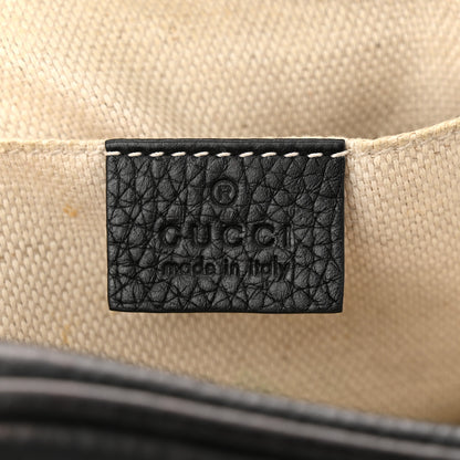 Gucci Pebbled Calfskin Small Soho Disco Bag Black 6 of 17