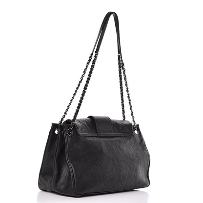 Chanel Caviar Mademoiselle Accordion Flap Black 3 of 13