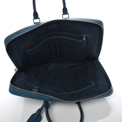 Louis Vuitton Epi Porte-Documents Voyage Briefcase Blue Celeste 5 of 9