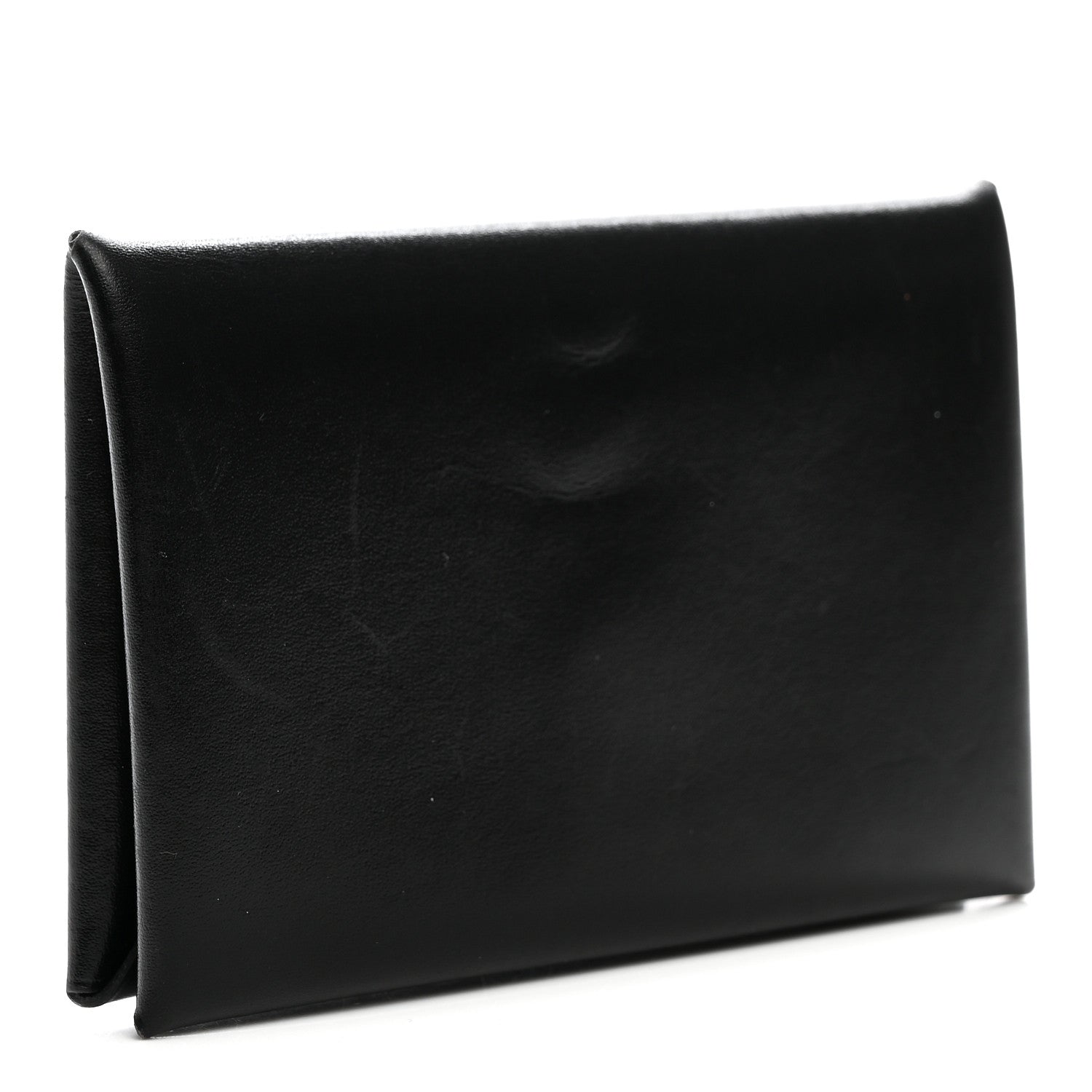 Hermes Box Calvi Card Case Black 3 of 9