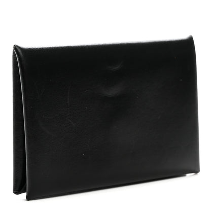 Hermes Box Calvi Card Case Black 3 of 9