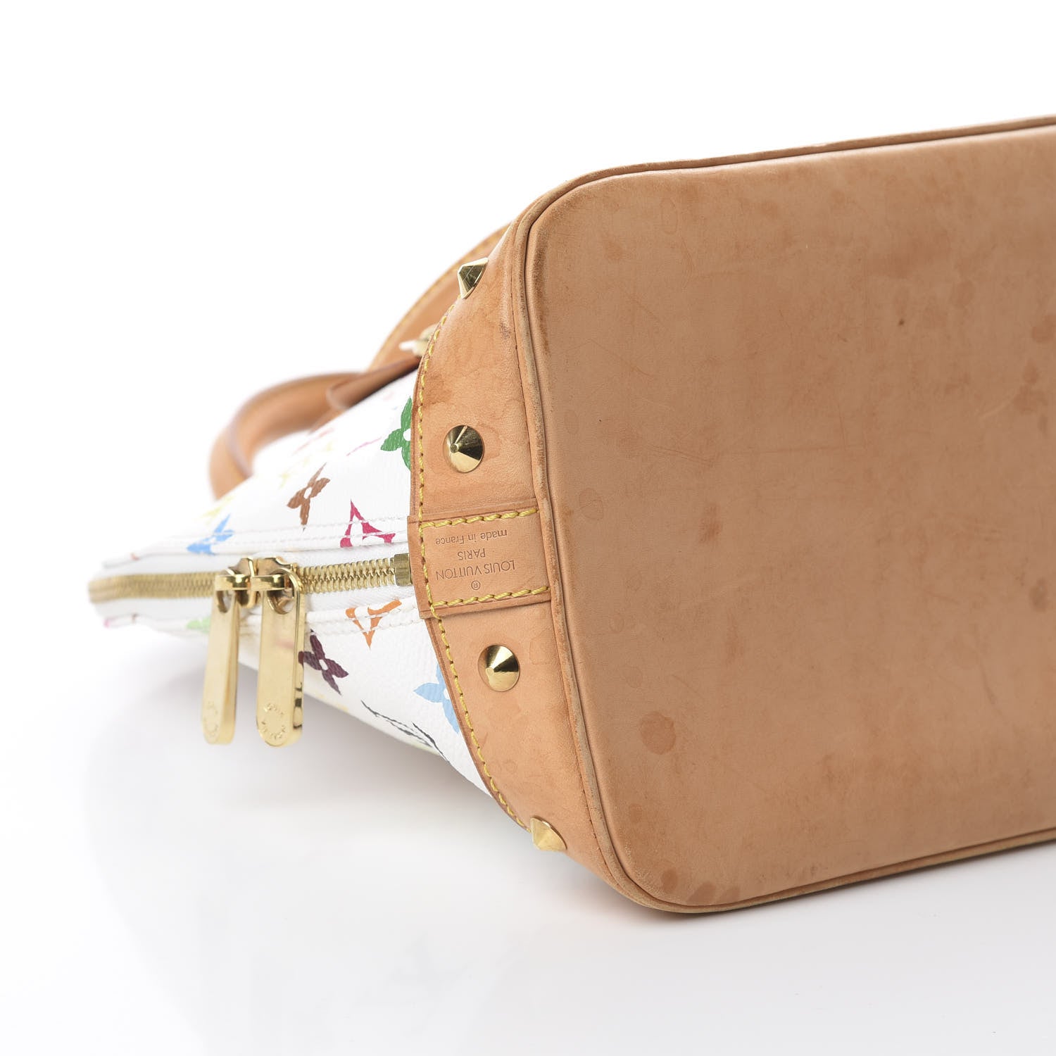 Louis Vuitton Monogram Multicolor Alma White 5 of 8