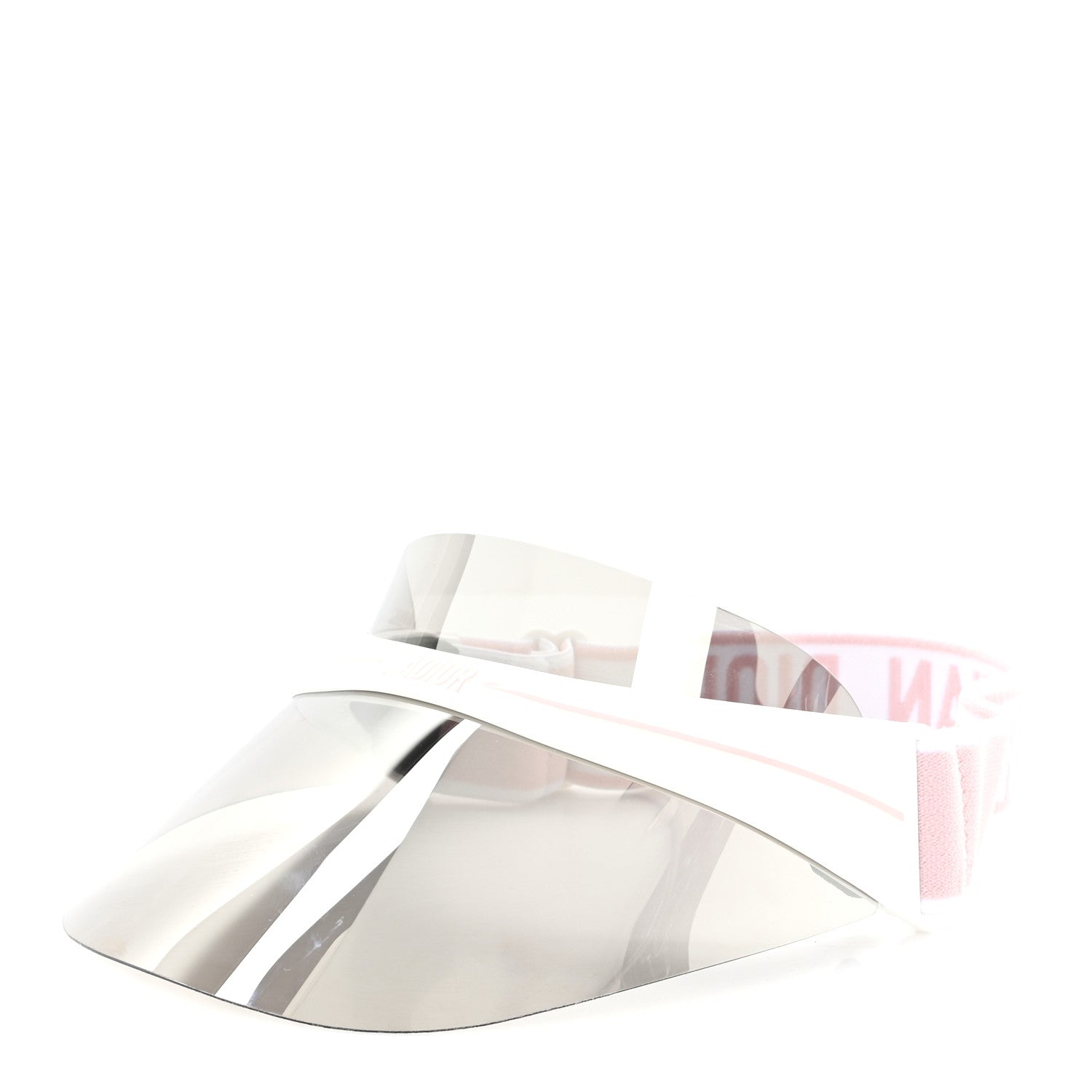 Christian Dior Mirrored DiorClub1 Sun Visor Pink 1 of 8