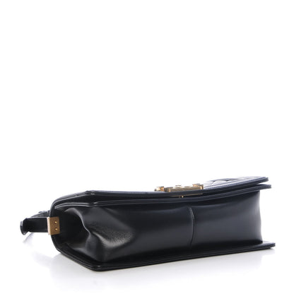 Chanel Lambskin Quilted Medium Boy Flap Black 4 of 8