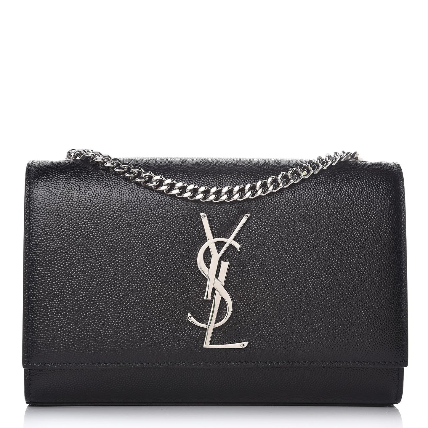 Grain De Poudre Small Monogram Kate Satchel Black