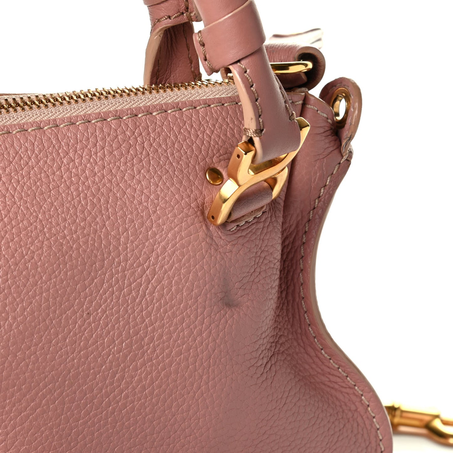 Calfskin Mini Marcie Satchel Waterlily