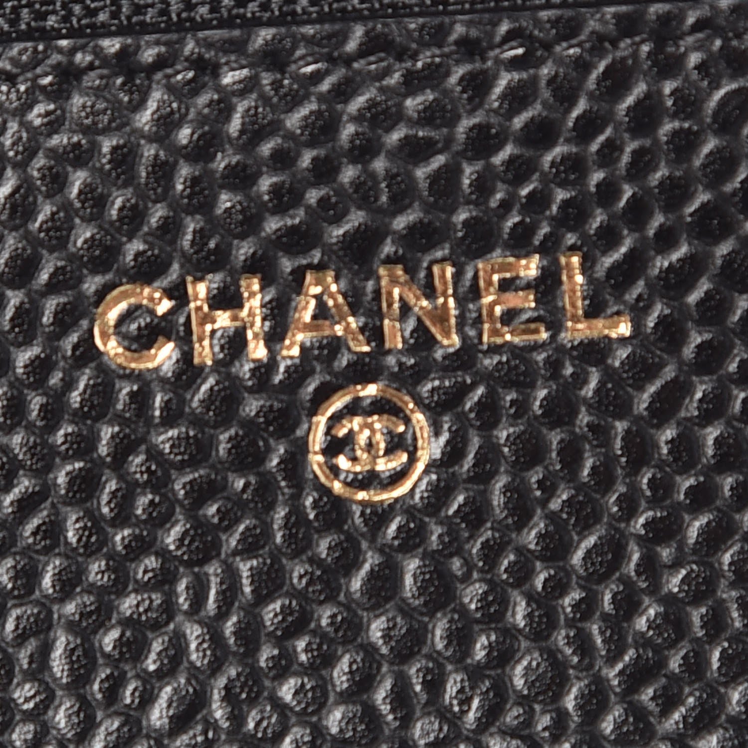 Chanel Caviar Quilted Wallet On Chain WOC Black 6 of 8
