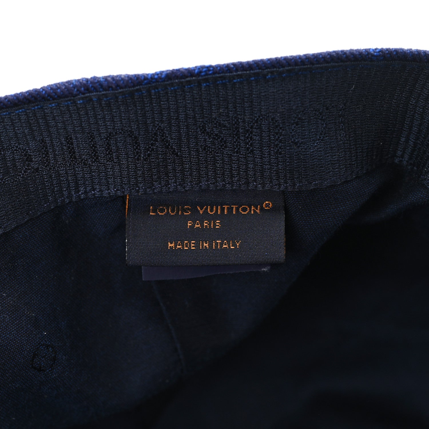 Louis Vuitton Cotton Monogram Essential Cap M Blue 1875700