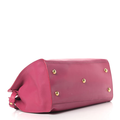 Saint Laurent Calfskin Small Classic Y Cabas Fuchsia 3 of 13