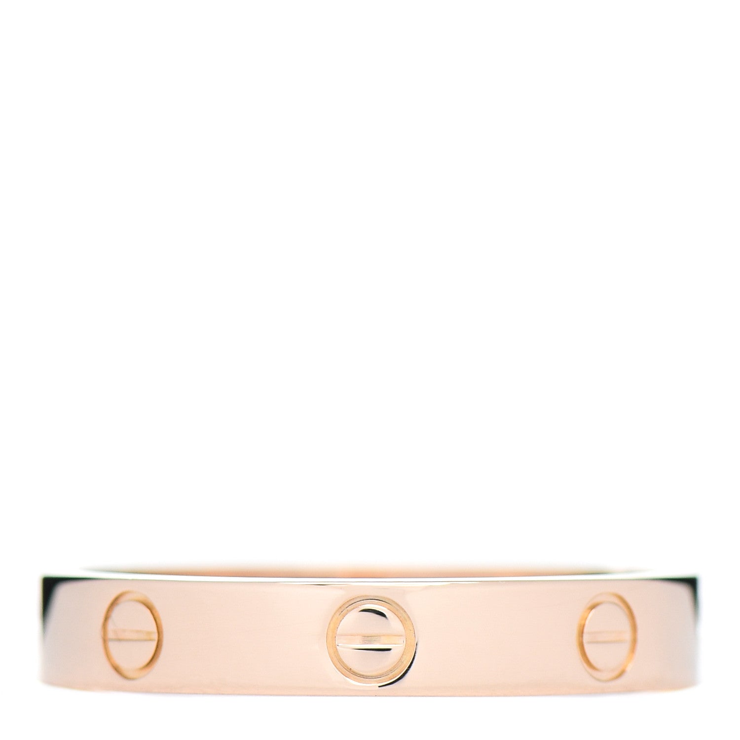 Cartier 18K Pink Gold 3.5mm LOVE Wedding Band Ring 62 10 1 of 4