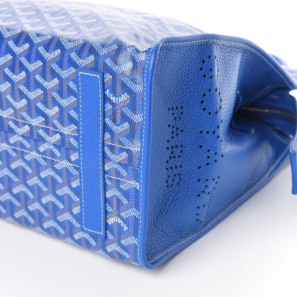 Goyard Goyardine Sac Hardy Pet Carrier PM Sky Blue 10 of 10