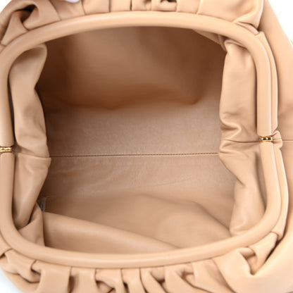 Bottega Veneta Smooth Butter Calf The Pouch Oversized Clutch Nude 6 of 8
